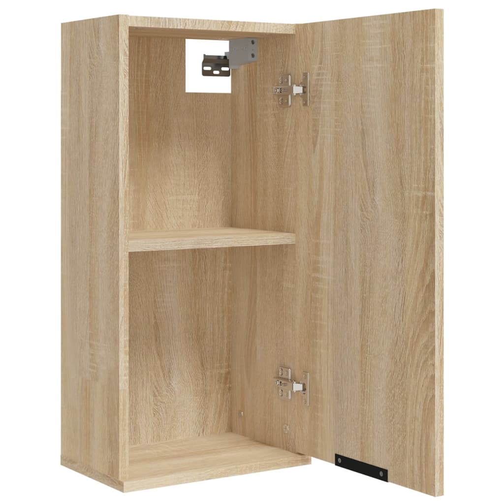 Wand-Badschrank Sonoma-Eiche 32x20x67 cm