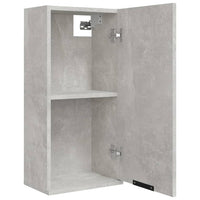 Thumbnail for Wand-Badschrank Betongrau 32x20x67 cm