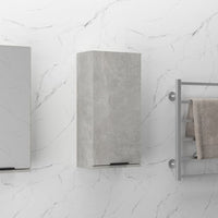 Thumbnail for Wand-Badschrank Betongrau 32x20x67 cm