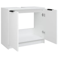 Thumbnail for Badezimmerschrank Weiß 64,5x33,5x59 cm Holzwerkstoff