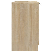 Thumbnail for Badezimmerschrank Sonoma-Eiche 64,5x33,5x59 cm Holzwerkstoff