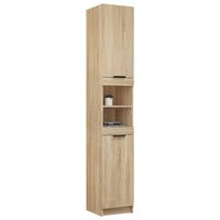 Thumbnail for Badschrank Sonoma-Eiche 32x34x188,5 cm Holzwerkstoff