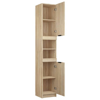 Thumbnail for Badschrank Sonoma-Eiche 32x34x188,5 cm Holzwerkstoff