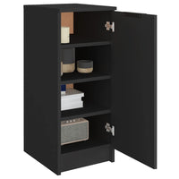 Thumbnail for Schuhschrank Schwarz 30x35x70 cm Holzwerkstoff