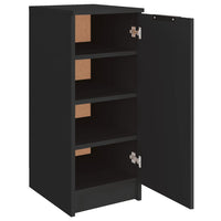 Thumbnail for Schuhschrank Schwarz 30x35x70 cm Holzwerkstoff