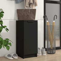 Thumbnail for Schuhschrank Schwarz 30x35x70 cm Holzwerkstoff
