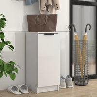 Thumbnail for Schuhschrank Hochglanz-Weiß 30x35x70 cm Holzwerkstoff
