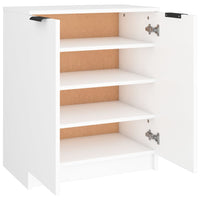 Thumbnail for Schuhschrank Weiß 59x35x70 cm Holzwerkstoff