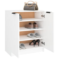 Thumbnail for Schuhschrank Weiß 59x35x70 cm Holzwerkstoff