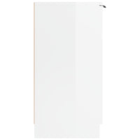 Thumbnail for Schuhschrank Hochglanz-Weiß 59x35x70 cm Holzwerkstoff