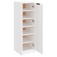 Thumbnail for Schuhschrank Weiß 30x35x100 cm Holzwerkstoff