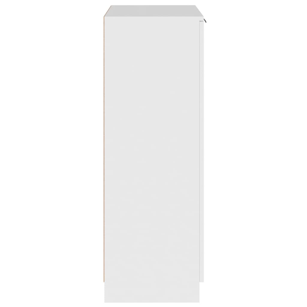 Schuhschrank Weiß 59x35x100 cm Holzwerkstoff