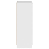 Thumbnail for Schuhschrank Weiß 59x35x100 cm Holzwerkstoff