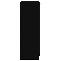 Thumbnail for Schuhschrank Schwarz 59x35x100 cm Holzwerkstoff