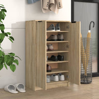 Thumbnail for Schuhschrank Sonoma-Eiche 59x35x100 cm Holzwerkstoff