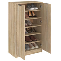 Thumbnail for Schuhschrank Sonoma-Eiche 59x35x100 cm Holzwerkstoff