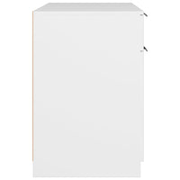 Thumbnail for Schreibtisch Weiß 100x50x75 cm Holzwerkstoff