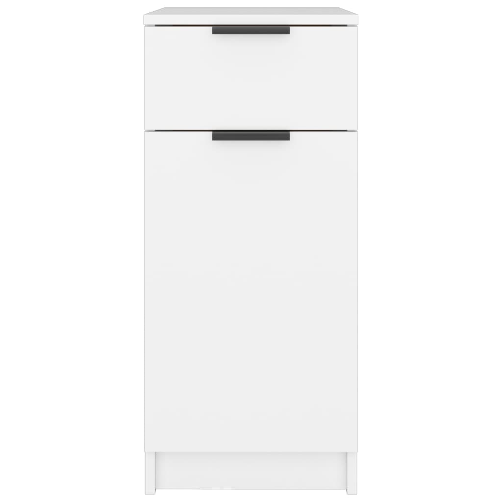 Schreibtischschrank Weiß 33,5x50x75 cm Holzwerkstoff