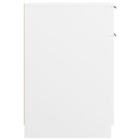 Thumbnail for Schreibtischschrank Weiß 33,5x50x75 cm Holzwerkstoff