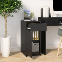 Thumbnail for Büroschrank Schwarz 33,5x50x75 cm Holzwerkstoff