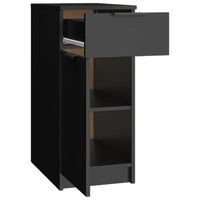 Thumbnail for Büroschrank Schwarz 33,5x50x75 cm Holzwerkstoff