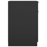 Thumbnail for Büroschrank Schwarz 33,5x50x75 cm Holzwerkstoff