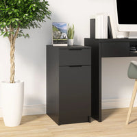 Thumbnail for Büroschrank Schwarz 33,5x50x75 cm Holzwerkstoff