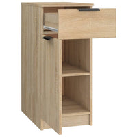 Thumbnail for Schreibtischschrank Sonoma-Eiche 33,5x50x75 cm Holzwerkstoff