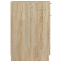 Thumbnail for Schreibtischschrank Sonoma-Eiche 33,5x50x75 cm Holzwerkstoff
