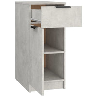 Thumbnail for Schreibtischschrank Betongrau 33,5x50x75 cm Holzwerkstoff