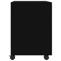Thumbnail for Mobiler Aktenschrank mit Rollen Schwarz 45x38x54 cm
