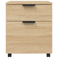Thumbnail for Mobiler Aktenschrank mit Rollen Sonoma-Eiche 45x38x54 cm