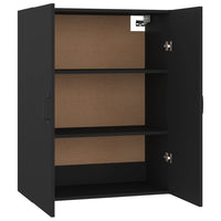 Thumbnail for Hängeschrank Schwarz 69,5x34x90 cm Holzwerkstoff