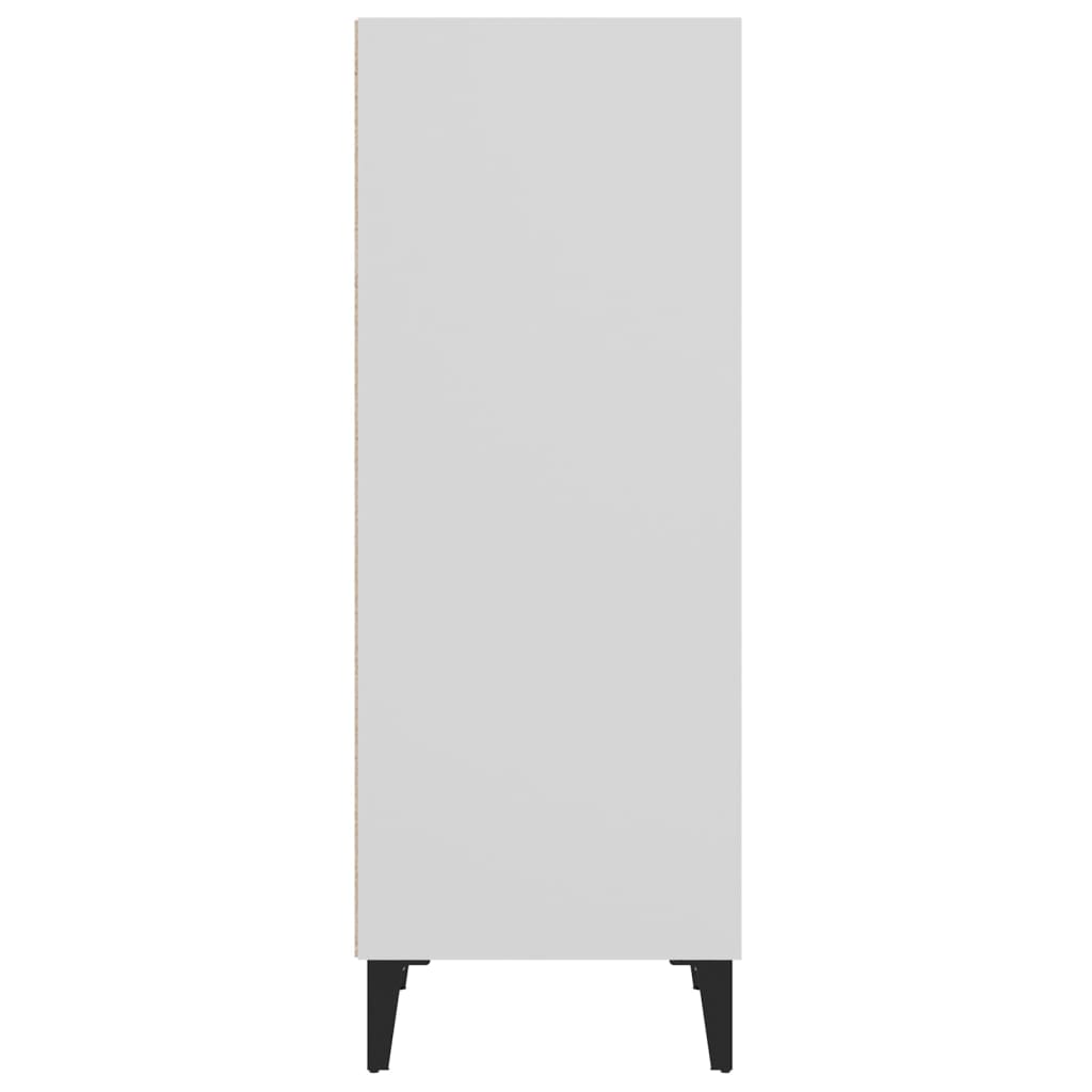 Sideboard Weiß 34,5x32,5x90 cm Holzwerkstoff