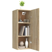 Thumbnail for Wandschrank Sonoma-Eiche 34,5x34x90 cm Holzwerkstoff