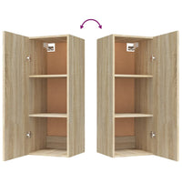 Thumbnail for Wandschrank Sonoma-Eiche 34,5x34x90 cm Holzwerkstoff