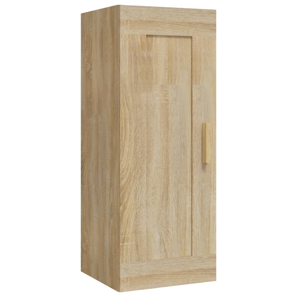 Wandschrank Sonoma-Eiche 35x34x90 cm Holzwerkstoff