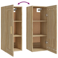 Thumbnail for Wandschrank Sonoma-Eiche 35x34x90 cm Holzwerkstoff