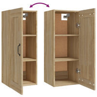 Thumbnail for Hängeschrank Sonoma-Eiche 35x34x90 cm Holzwerkstoff