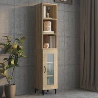 Thumbnail for Wandschrank Sonoma-Eiche 32,5x34,5x90 cm Holzwerkstoff