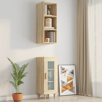 Thumbnail for Wandschrank Sonoma-Eiche 32,5x34,5x90 cm Holzwerkstoff