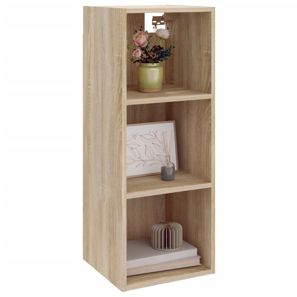 Wandschrank Sonoma-Eiche 32,5x34,5x90 cm Holzwerkstoff