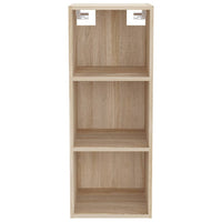 Thumbnail for Wandschrank Sonoma-Eiche 32,5x34,5x90 cm Holzwerkstoff