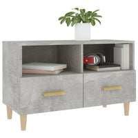 Thumbnail for TV-Schrank Betongrau 80x36x50 cm Holzwerkstoff