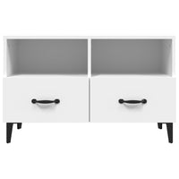 Thumbnail for TV-Schrank Weiß 80x36x50 cm Holzwerkstoff