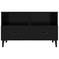 Thumbnail for TV-Schrank Schwarz 80x36x50 cm Holzwerkstoff