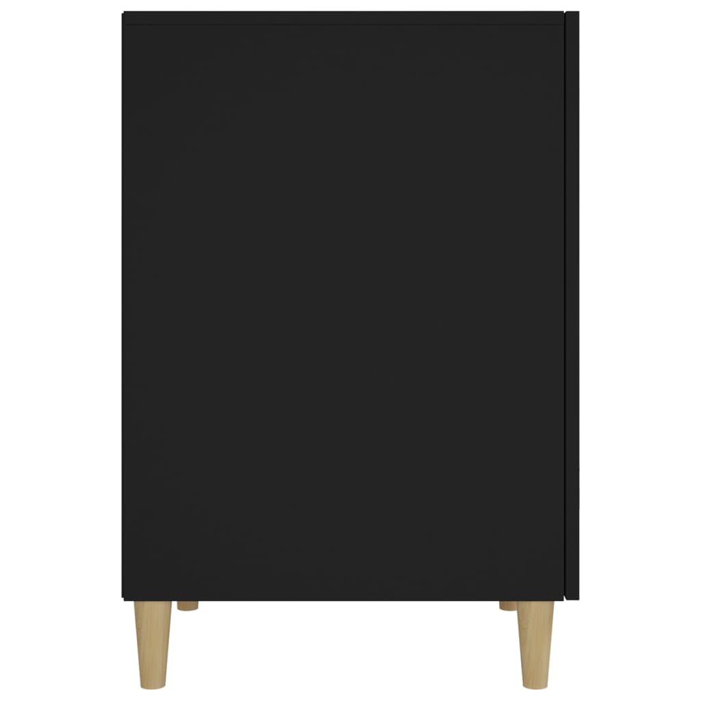 Schreibtisch Schwarz 140x50x75 cm Holzwerkstoff
