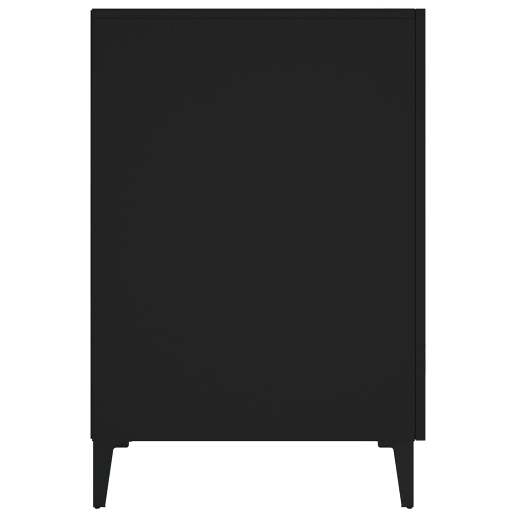 Schreibtisch Schwarz 140x50x75 cm Holzwerkstoff