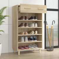 Thumbnail for Schuhschrank Sonoma-Eiche 60x35x105 cm Holzwerkstoff