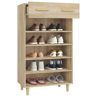 Thumbnail for Schuhschrank Sonoma-Eiche 60x35x105 cm Holzwerkstoff